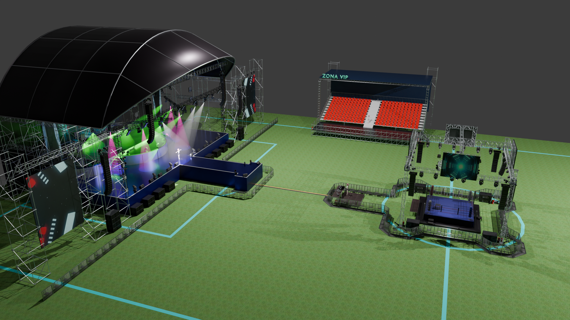 Montaje Festival MiniStage