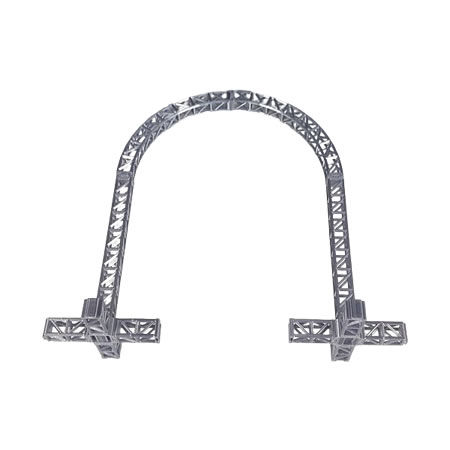 Puente / Arco de Truss semi circular (Kit completo)